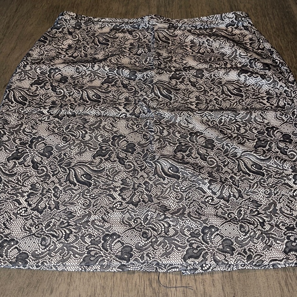 The Limited - Lace overlay skirt